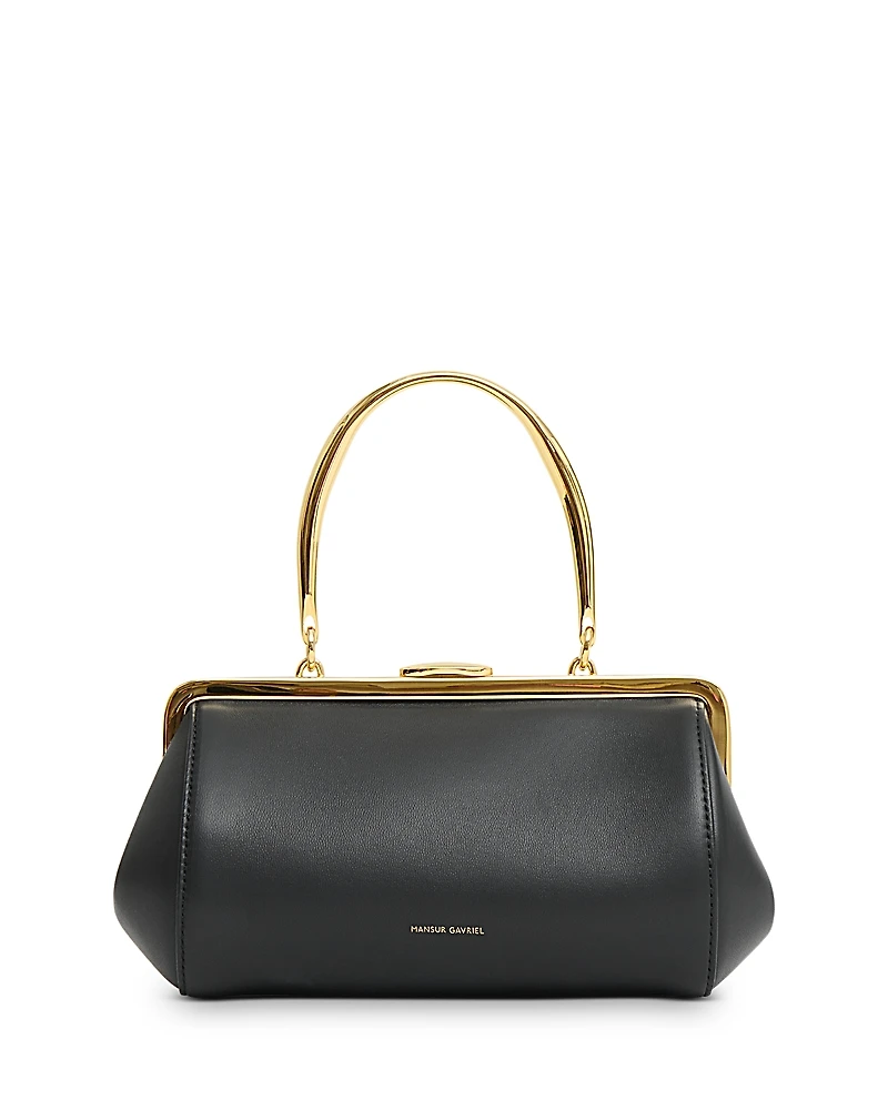 Mansur Gavriel Pina Leather Evening Bag