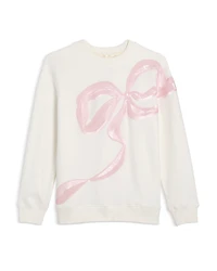 LoveShackFancy Girls' Serafina Tween Sweatshirt - Little Kid, Big Kid