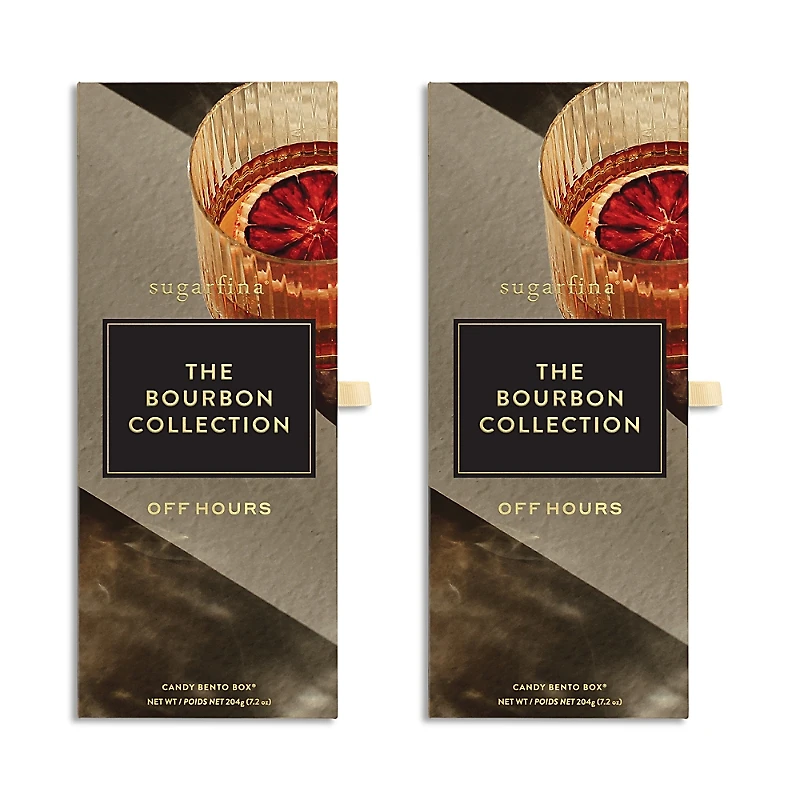 Sugarfina Bourbon Collection 3 Piece Bento Box, Set of 2