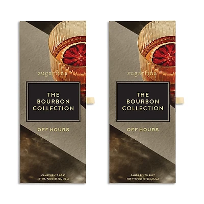 Sugarfina Bourbon Collection 3 Piece Bento Box, Set of 2