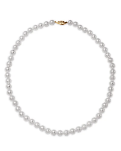 Bloomingdale's Fine Collection Cultured Akoya Pearl Necklace