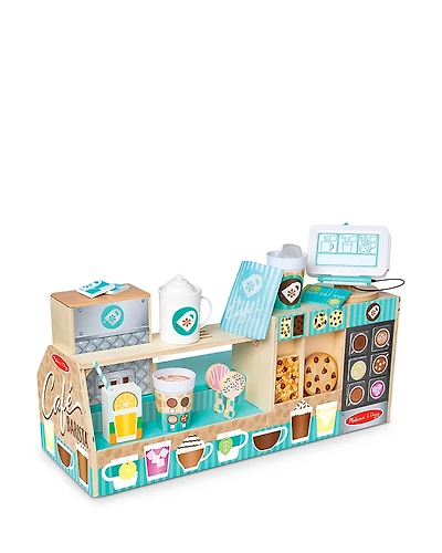 Melissa & Doug Cafe Barista Coffee Shop - Ages 3-7