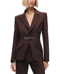 Nocturne Belted Tailored Blazer