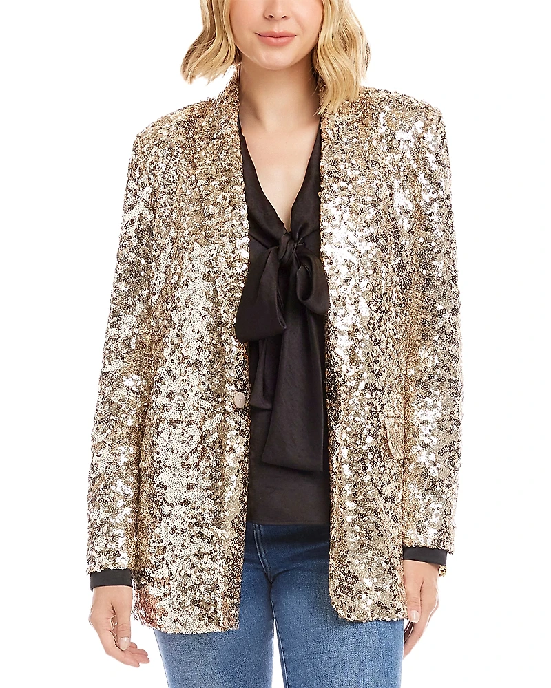 Karen Kane Sequin Blazer