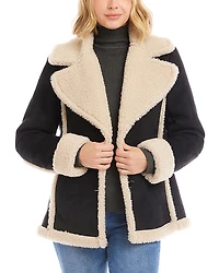 Karen Kane Faux Shearling Jacket