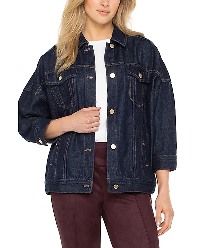 Liverpool Los Angeles Drop Shoulder Jean Jacket