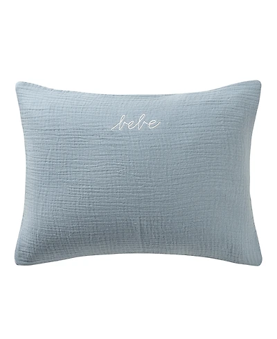 Domani Home Gauze Linen Bebe Boudoir Sham