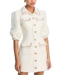 Cinq a Sept Embellished Mini Dress