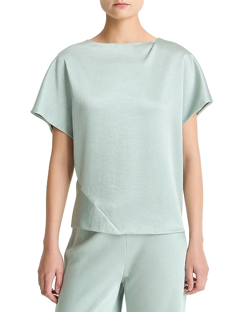 Vince Draped Dolman Sleeve Top