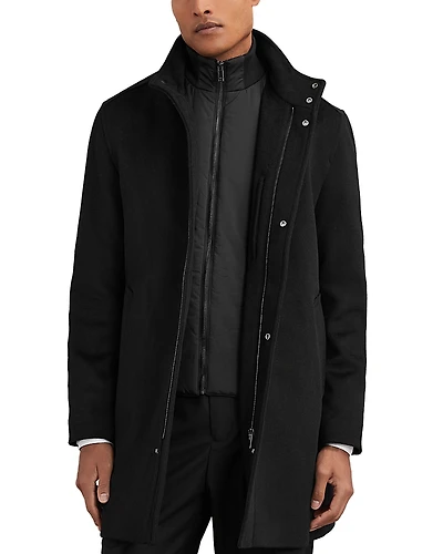 Reiss Regular Fit Removable Vest Coat