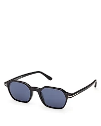 Tom Ford Joey Geometric Sunglasses, 51mm
