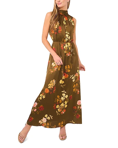 Ted Baker Amber Bow Tie Sleeveless Maxi Dress