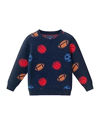 Andy & Evan Boys' Sports Themed Sweater - Little Kid