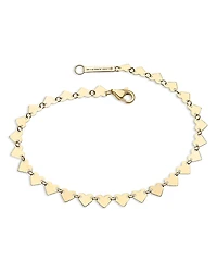 Lana Jewelry 14K Yellow Gold Heart Chain Link Bracelet