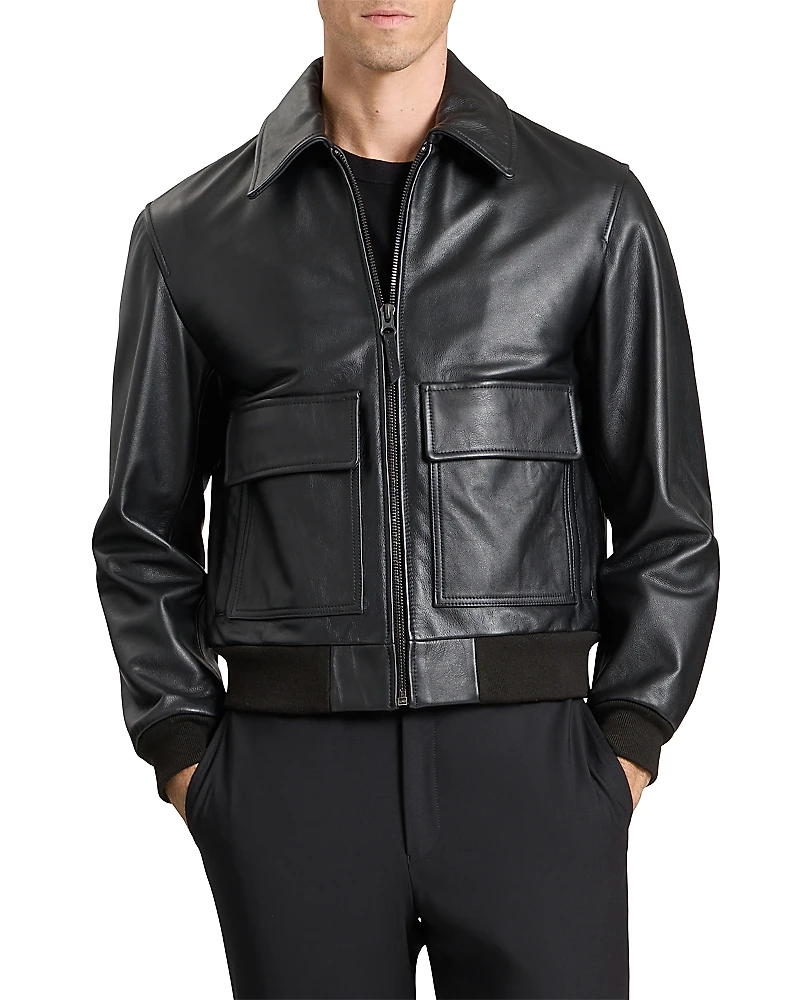 Ted Baker Whistler Leather Jacket