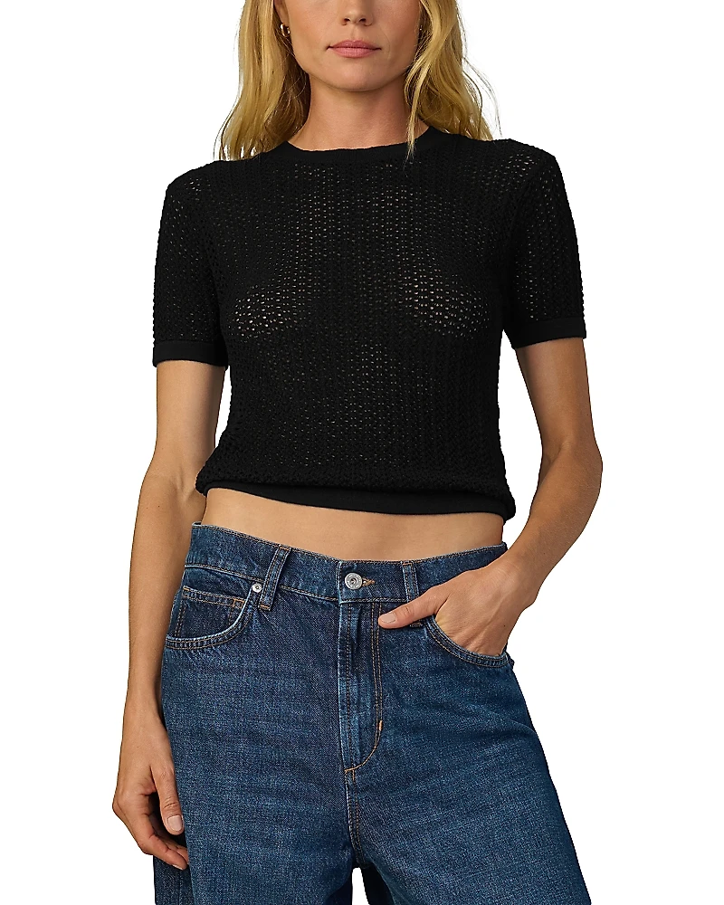 Joe's Jeans The Crochet Baby Tee