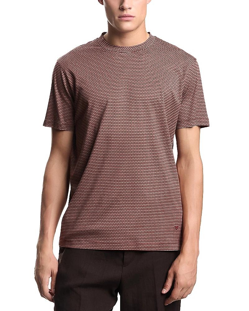 Emporio Armani Two Tone Print Tee