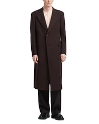 Emporio Armani Single Breasted Overcoat
