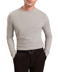 Ted Baker Corbin Chevron Stitch Crewneck Sweater