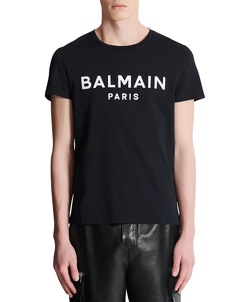 Balmain Logo Graphic Tee