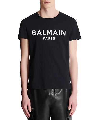Balmain Logo Graphic Tee