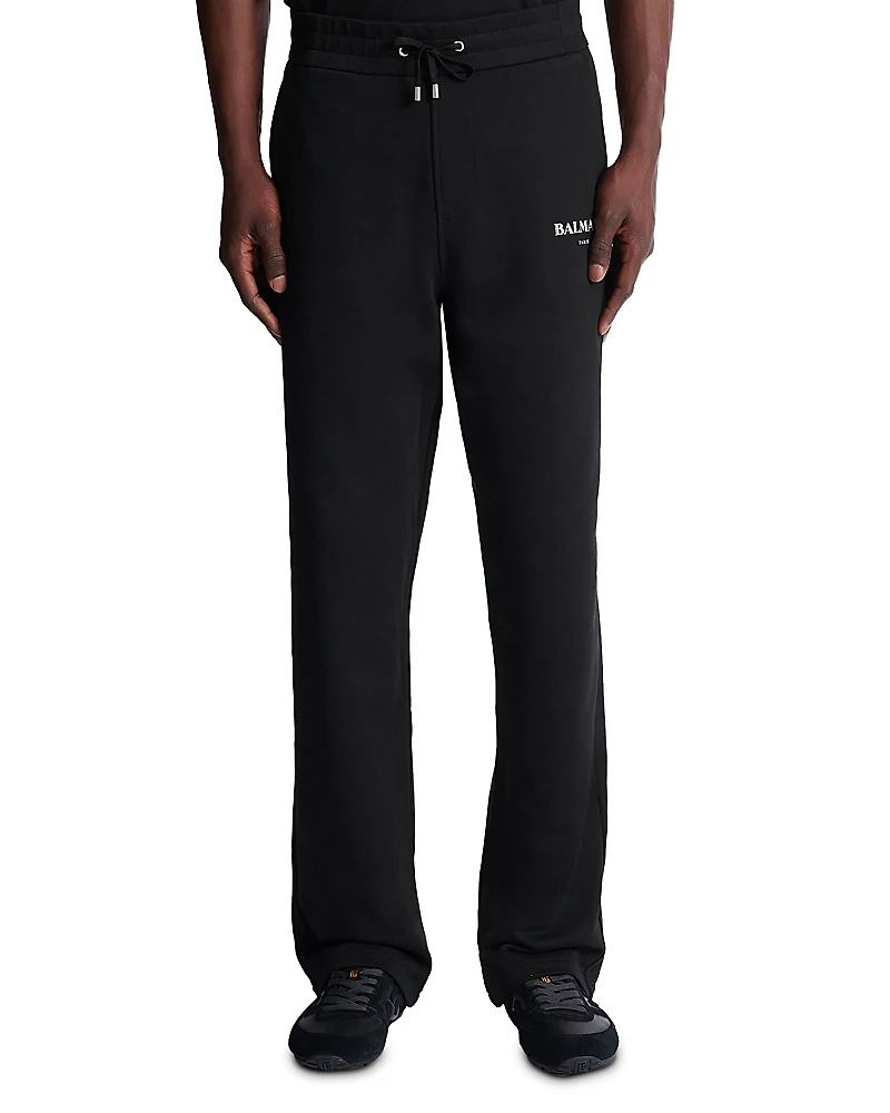 Balmain Drawstring Logo Sweatpants