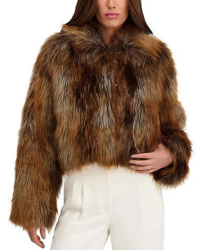 Lyla Grant Faux Fur Red Fox Jacket