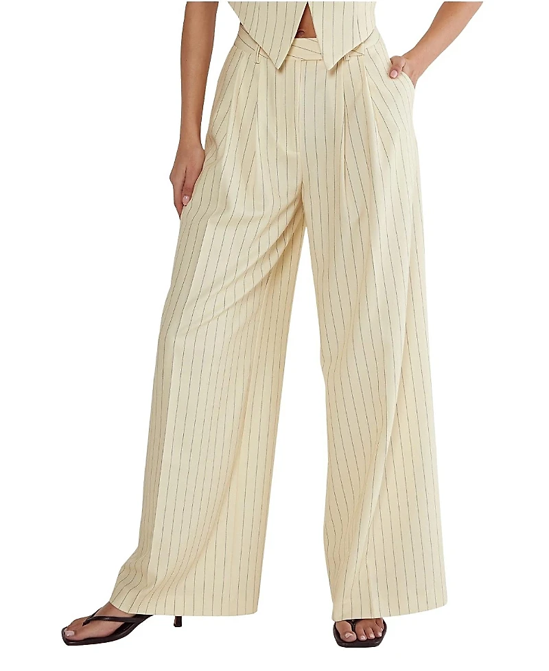 Nasty Gal Pinstripe Tailored Pants