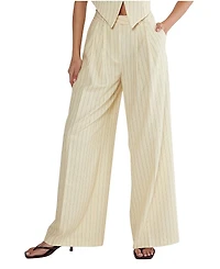 Nasty Gal Pinstripe Tailored Pants