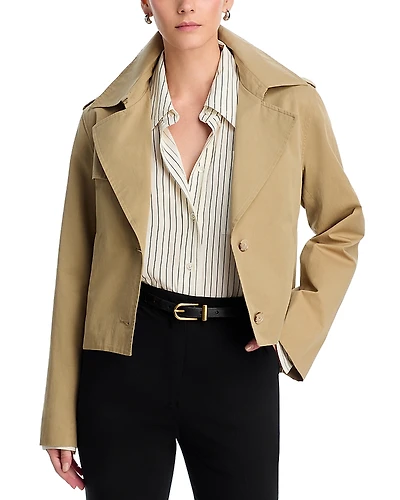 Frame Short Trench Jacket