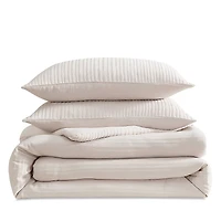 Vera Wang Solid Chenille 3 Piece Comforter Set