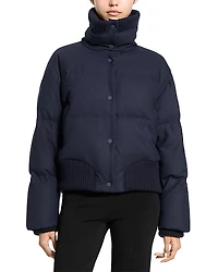 Theory Cozy Collar Puffer Coat