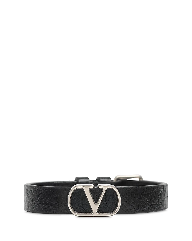 Valentino Garavani Men's Leather Bracelet