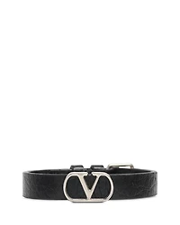 Valentino Garavani Men's Leather Bracelet