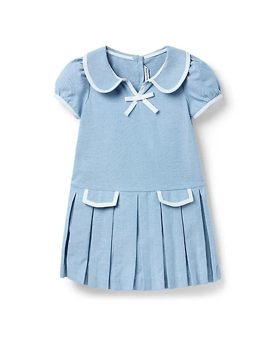 Janie and Jack Girls' The Oxford Pleated Dress - Little Kid, Big Kid