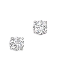Bloomingdale's Fine Collection Luxe Collection Certified Lab Grown Diamond Hidden Halo Stud Earrings