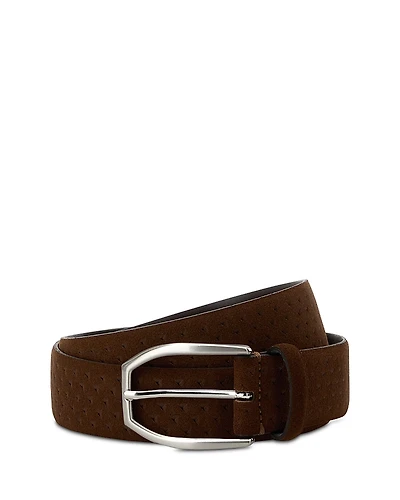 Boggi Milano Suede Leather Casual Belt