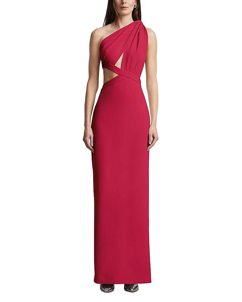 Bcbgmaxazria Selene One Shoulder Gown