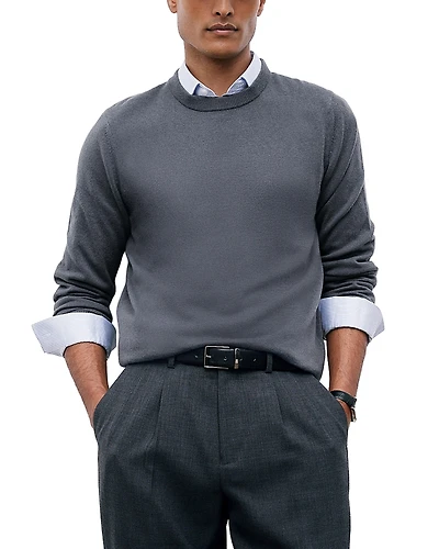 Reiss Men's Cashmere Crewneck Sweater