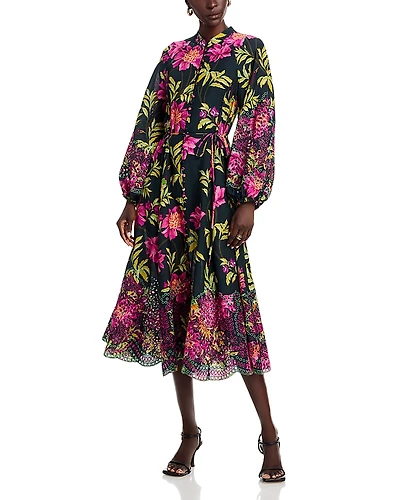 Kobi Halperin Lana Eyelet Trim Dress