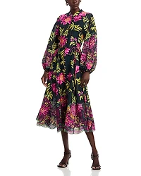 Kobi Halperin Lana Eyelet Trim Dress