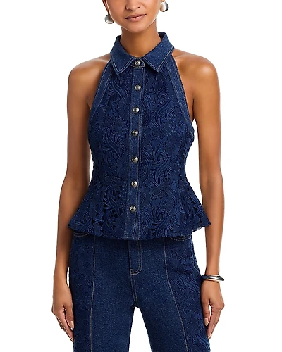 Cinq a Sept Ronin Lace Top