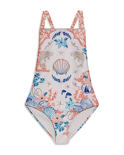 Agua Bendita Girls' Amins Sereia Swimsuit - Little Kid, Big Kid
