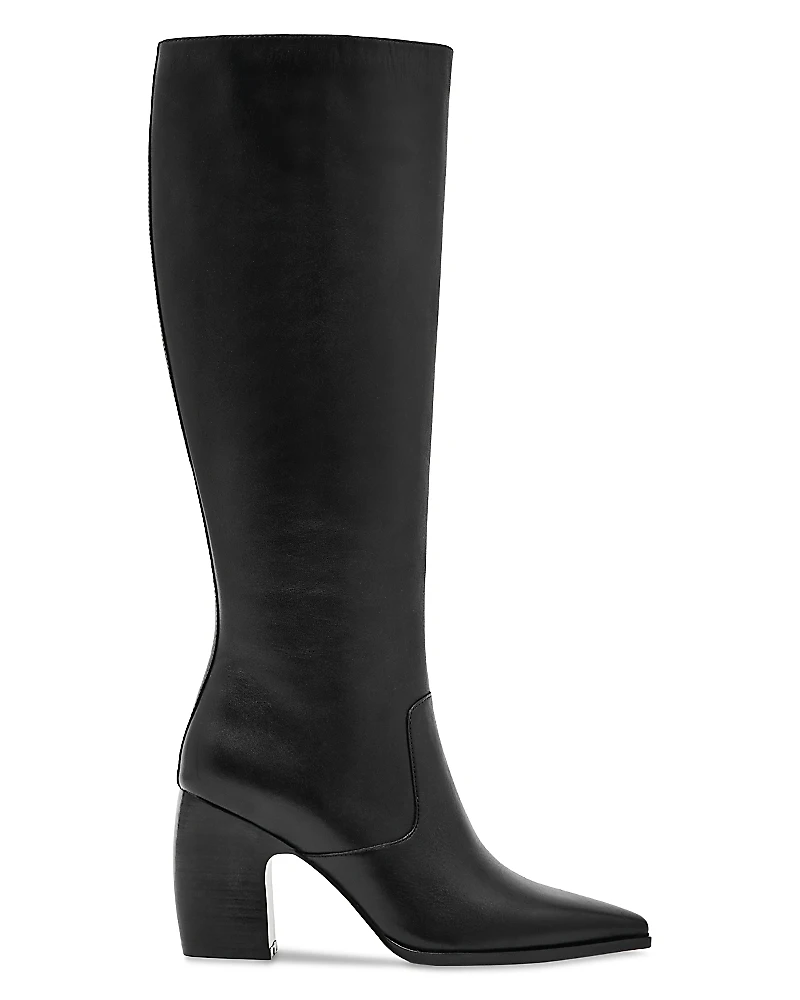 Reiss Women's Gabrielle Leather Knee High Boots