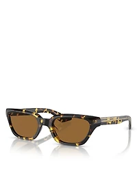 Khaite X Oliver Peoples Square Sunglasses, 52mm