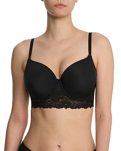 Natori Heavenly Full Coverage Longline Lace T Shirt Bra