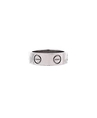 Pre-Owned Cartier Love Band Ring Platinum