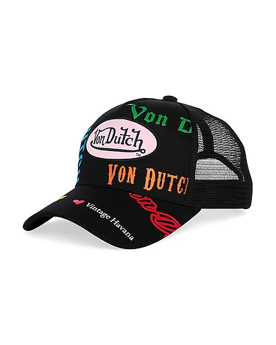 Vintage Havana x Von Dutch Trucker Hat