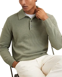 Reiss Deansgate Relaxed Fit Polo Sweater