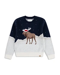 abercrombie kids Boys' Moose Crew Sweater - Big Kid